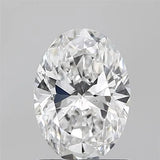1.30ct Oval Lab Grown Diamond (Colour F, Clarity VS1, Uncertified)