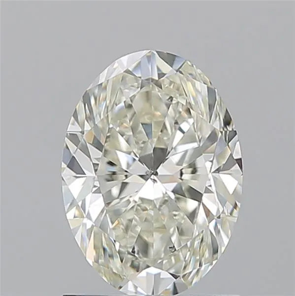 1.30ct Oval Natural Diamond (Colour J, Clarity SI1, HRD Certified)