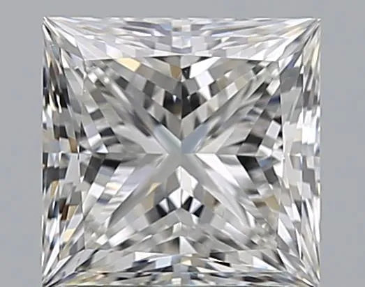 1.30ct Princess Natural Diamond (Colour H, Clarity VS2, Cut EX, GIA Certified)