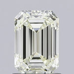 1.31ct Emerald Natural Diamond (Colour L, Clarity IF, Cut EX, IGI Certified)