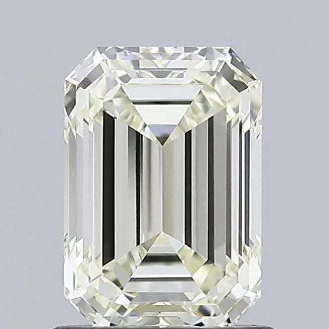 1.31ct Emerald Natural Diamond (Colour L, Clarity IF, Cut EX, IGI Certified)