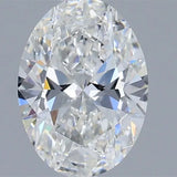 1.32ct Oval Lab Grown Diamond (Colour F, Clarity VVS2, IGI Certified)