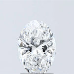 1.33ct Oval Lab Grown Diamond (Colour D, Clarity VVS2, IGI Certified)