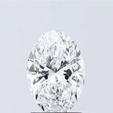 1.33ct Oval Lab Grown Diamond (Colour D, Clarity VVS2, IGI Certified)