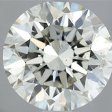 1.33ct Round Natural Diamond (Colour J, Clarity SI1, Cut EX, IGI Certified)