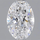 1.34ct Oval Lab Grown Diamond (Colour D, Clarity VS1, IGI Certified)