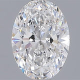 1.34ct Oval Lab Grown Diamond (Colour D, Clarity VS1, IGI Certified)