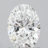 1.34ct Oval Lab Grown Diamond (Colour D, Clarity VVS2, IGI Certified)