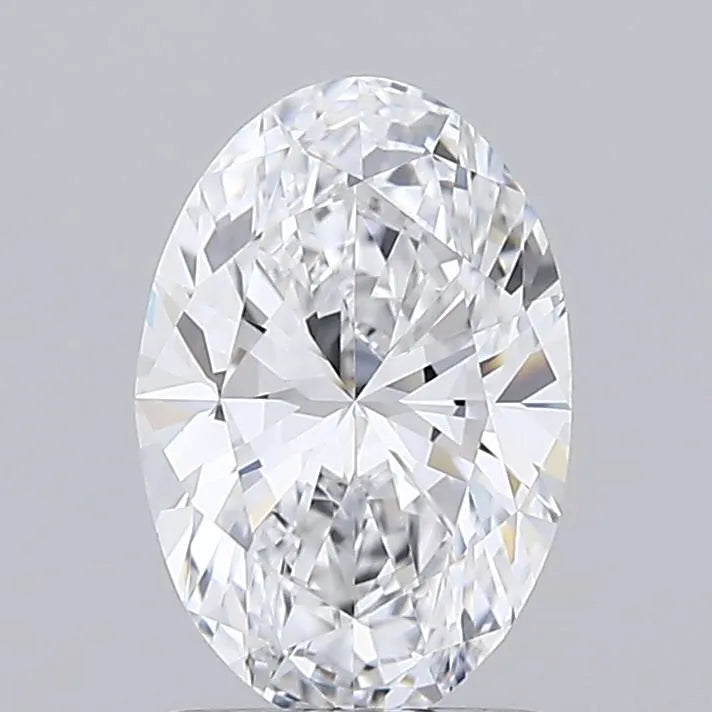 1.36ct Oval Lab Grown Diamond (Colour D, Clarity IF, IGI Certified)