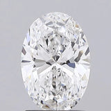 1.36ct Oval Lab Grown Diamond (Colour E, Clarity IF, IGI Certified)