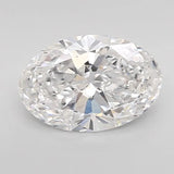 1.36ct Oval Lab Grown Diamond (Colour E, Clarity VS2, Uncertified)