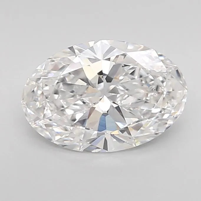 1.36ct Oval Lab Grown Diamond (Colour E, Clarity VS2, Uncertified)