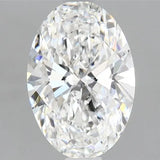 1.36ct Oval Lab Grown Diamond (Colour E, Clarity VVS2, IGI Certified)