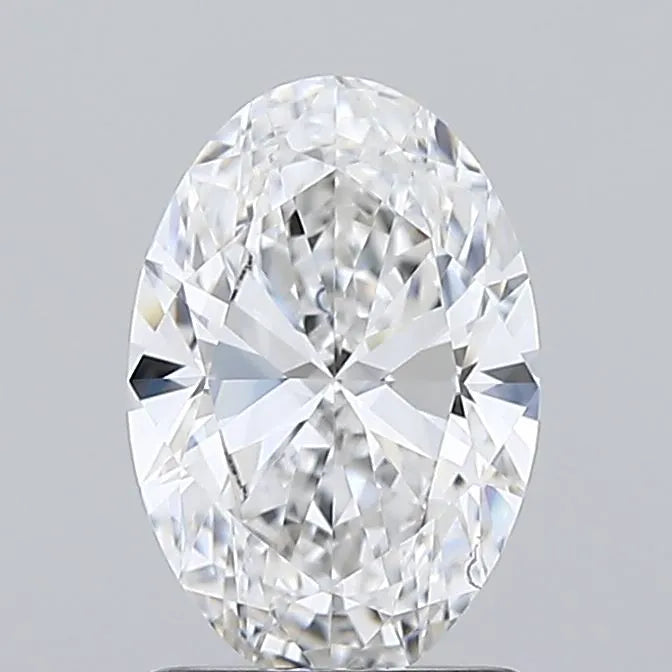 1.38ct Oval Lab Grown Diamond (Colour E, Clarity VVS1, IGI Certified)