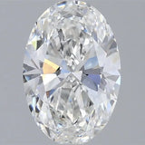 1.38ct Oval Lab Grown Diamond (Colour F, Clarity VS2, IGI Certified)