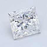 1.42ct Princess Natural Diamond (Colour D, Clarity IF, GIA Certified)