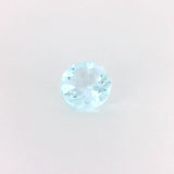 1.44ct Round Natural Topaz (Colour Blue, Clarity Eye Clean, Cut Faceted)