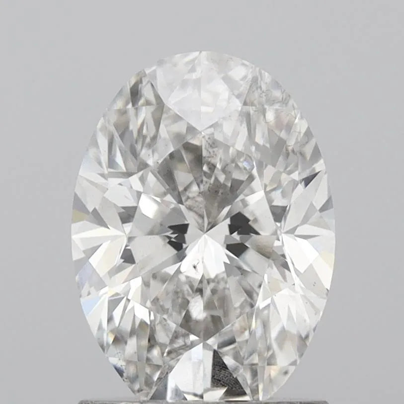 1.45ct Oval Lab Grown Diamond (Colour G, Clarity SI1, IGI Certified)