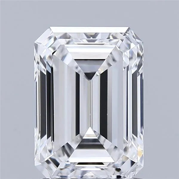 1.50ct Emerald Lab Grown Diamond (Colour D, Clarity VVS2, IGI Certified)