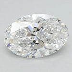 1.50ct Oval Lab Grown Diamond (Colour D, Clarity VS1, IGI Certified)