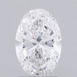 1.50ct Oval Lab Grown Diamond (Colour D, Clarity VS2, IGI Certified)