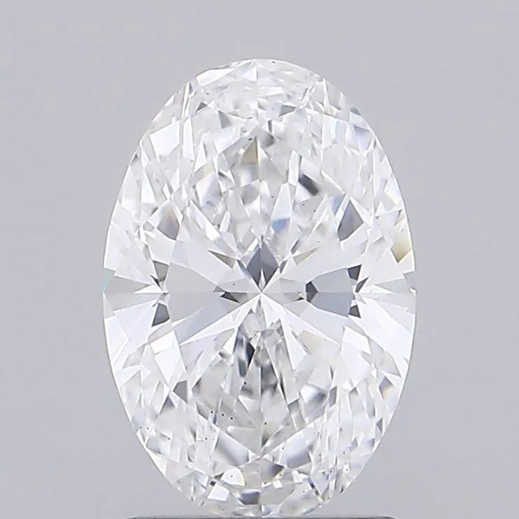 1.50ct Oval Lab Grown Diamond (Colour D, Clarity VS2, IGI Certified)