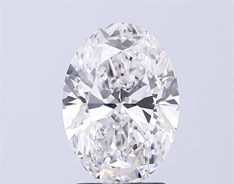 1.50ct Oval Lab Grown Diamond (Colour D, Clarity VVS2, IGI Certified)