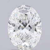 1.50ct Oval Lab Grown Diamond (Colour E, Clarity VVS2, IGI Certified)