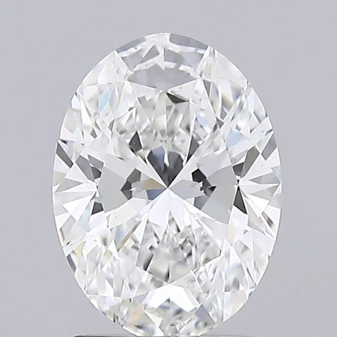 1.50ct Oval Lab Grown Diamond (Colour E, Clarity VVS2, IGI Certified)