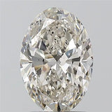 1.50ct Oval Natural Diamond (Colour I, Clarity SI1, HRD Certified)