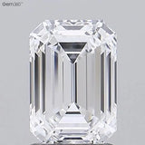 1.51ct Emerald Lab Grown Diamond (Colour E, Clarity VVS1, GIA Certified)