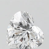 1.51ct Heart Lab Grown Diamond (Colour D, Clarity VVS2, IGI Certified)