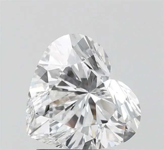 1.51ct Heart Lab Grown Diamond (Colour D, Clarity VVS2, IGI Certified)
