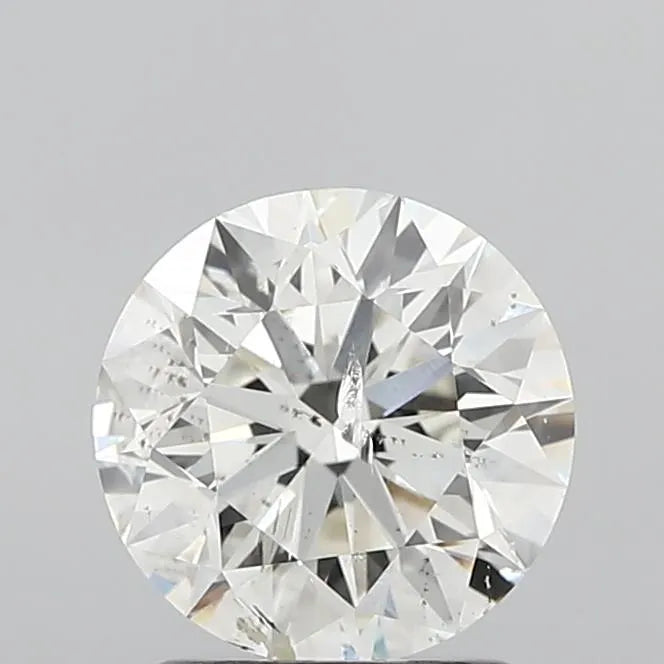 1.51ct Round Natural Diamond (Colour I, Clarity I1, Cut EX, GIA Certified)