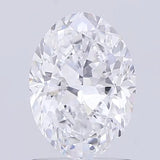 1.53ct Oval Lab Grown Diamond (Colour F, Clarity VVS2, IGI Certified)