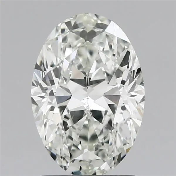 1.53ct Oval Natural Diamond (Colour H, Clarity SI1, Cut VG, IGI Certified)