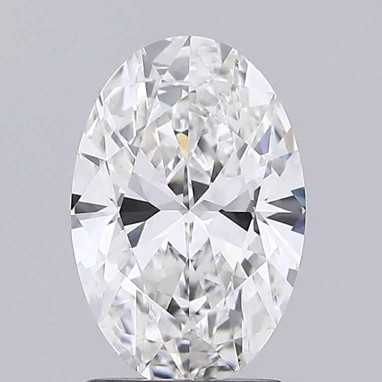 1.55ct Oval Lab Grown Diamond (Colour E, Clarity VVS2, IGI Certified)