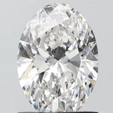 1.55ct Oval Lab Grown Diamond (Colour E, Clarity VVS2, IGI Certified)