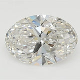 1.55ct Oval Lab Grown Diamond (Colour H, Clarity VVS2, IGI Certified)