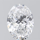 1.57ct Oval Lab Grown Diamond (Colour D, Clarity VS1, IGI Certified)