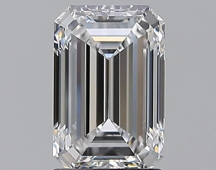 1.60ct Emerald Natural Diamond (Colour D, Clarity IF, Cut EX, GIA Certified)