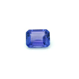 1.60ct Emerald Natural Tanzanite (Colour Blue, Clarity Eye Clean, Cut Faceted)