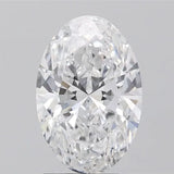 1.60ct Oval Lab Grown Diamond (Colour D, Clarity VVS2, IGI Certified)