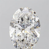 1.60ct Oval Lab Grown Diamond (Colour E, Clarity VS2, IGI Certified)