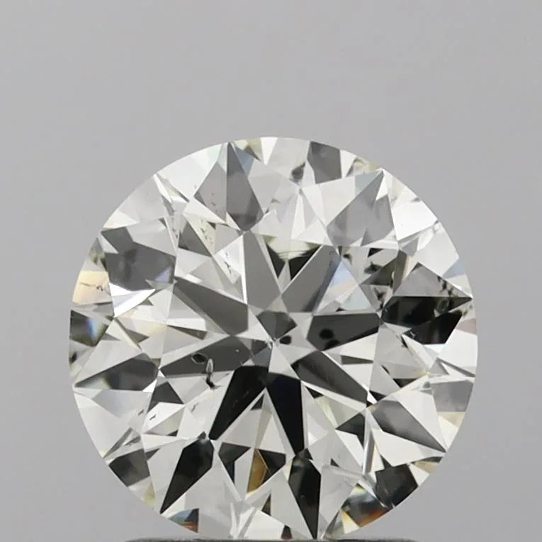 1.61ct Round Natural Diamond (Colour J, Clarity SI1, Cut EX, IGI Certified)