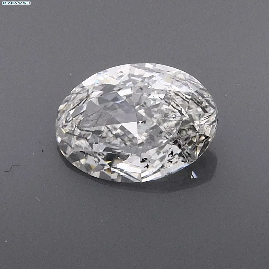 1.62ct Oval Natural Diamond (Colour G, Clarity SI1, Uncertified)