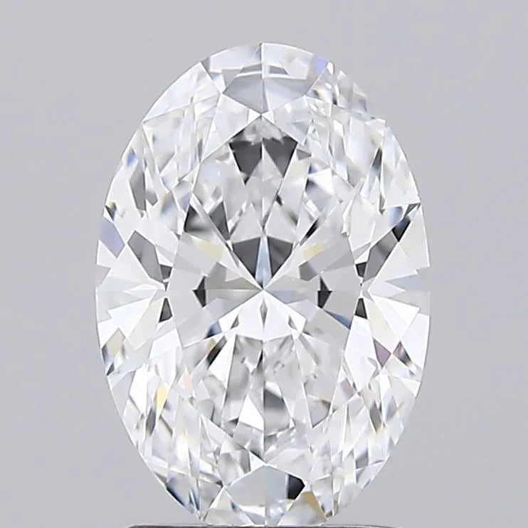 1.63ct Oval Lab Grown Diamond (Colour D, Clarity IF, IGI Certified)