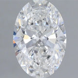 1.63ct Oval Lab Grown Diamond (Colour E, Clarity VVS1, IGI Certified)
