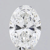 1.64ct Oval Lab Grown Diamond (Colour D, Clarity IF, IGI Certified)