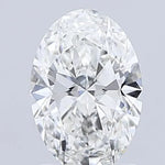 1.65ct Oval Lab Grown Diamond (Colour E, Clarity VVS2, IGI Certified)